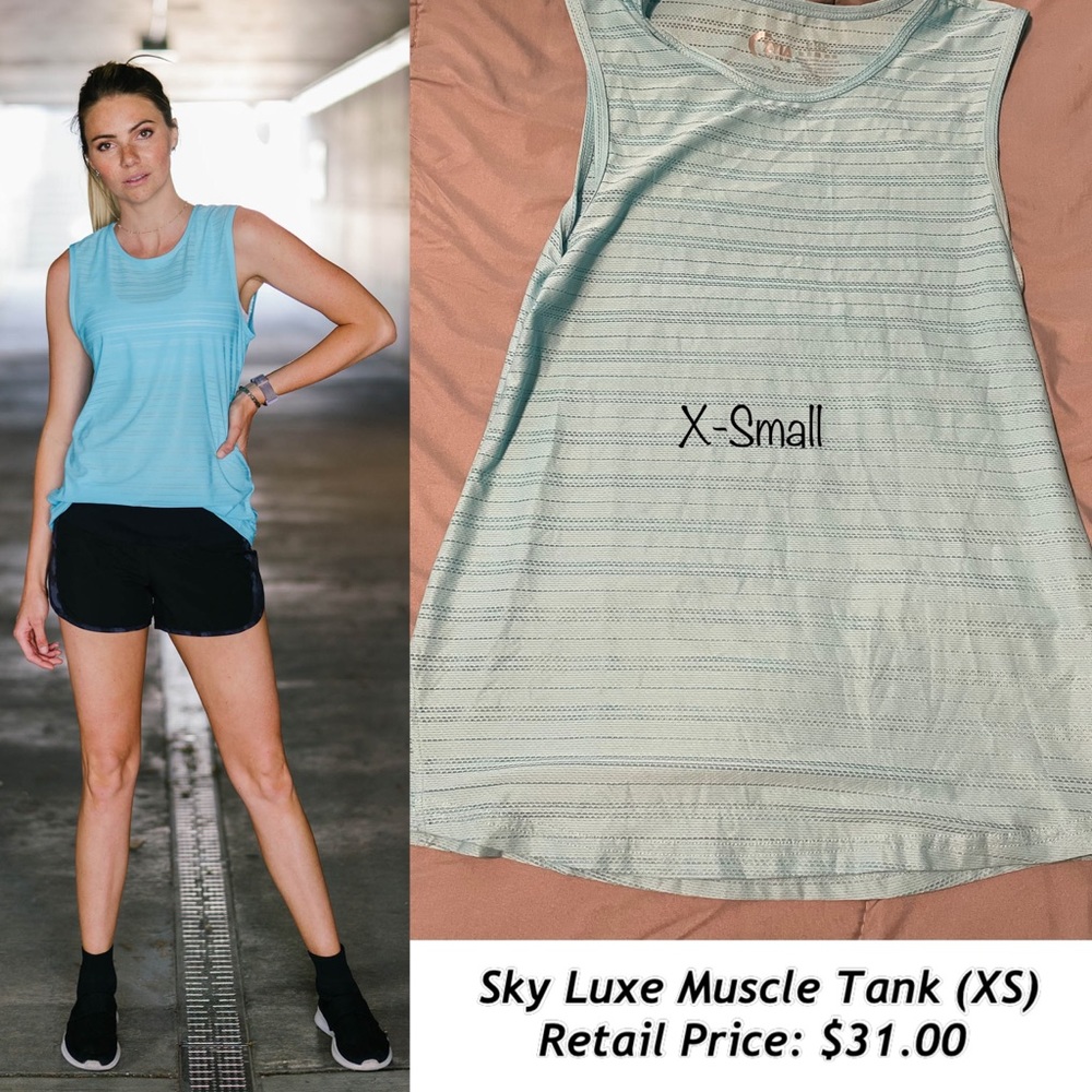 Sky Muscle Tank Zyia XS